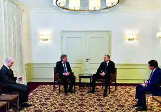 Президент Ильхам Алиев встретился с владельцем и генеральным исполнительным директором компании Kaspersky Lab