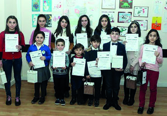 В Минтруда организована выставка-конкурс прикладных работ детей, посвященная Ходжалинскому геноциду