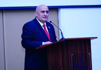 Церемония презентации книг, посвященных политике этнической чистки против азербайджанцев и 25-летию Ходжалинского геноцида