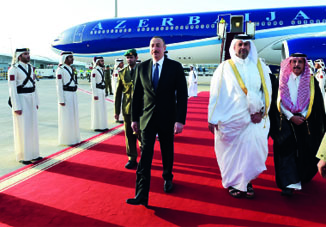 Официальный визит Президента Азербайджана Ильхама Алиева в Катар