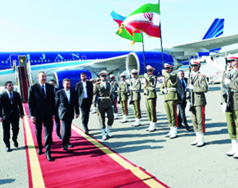 Официальный визит Президента Азербайджана Ильхама Алиева в Иран