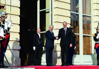 Состоялась встреча Президента Азербайджана Ильхама Алиева с председателем Национальной ассамблеи Франции