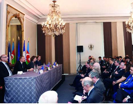 Официальный визит Президента Азербайджана Ильхама Алиева во Францию