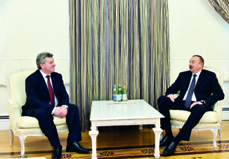 Президент Азербайджана Ильхам Алиев встретился с Президентом Македонии Георге Ивановым
