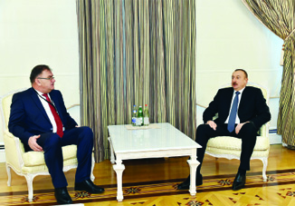 Президент Азербайджана Ильхам Алиев принял Председателя Президиума Боснии и Герцеговины Младена Иванича