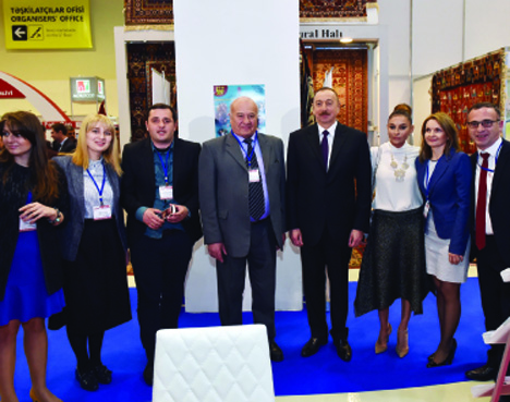 Президент Ильхам Алиев ознакомился с XVI Азербайджанской международной выставкой туризма и путешествий AITF 2017