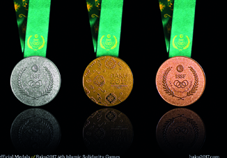 Представлены медали IV Игр исламской солидарности «Баку-2017»