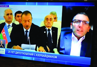 На израильском телеканале был показан сюжет о 25-й годовщине установления дипотношений с Азербайджаном
