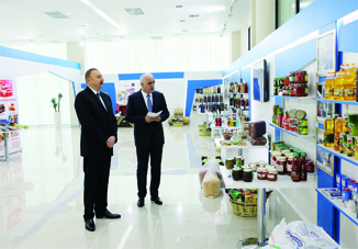 Президент Ильхам Алиев принял участие в презентации Аранского центра регионального развития