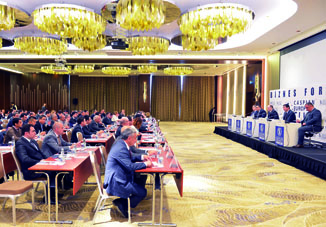Реформы в системе налогообложения обсуждены в рамках бизнес-форума Caspian European Club и Caspian American Club