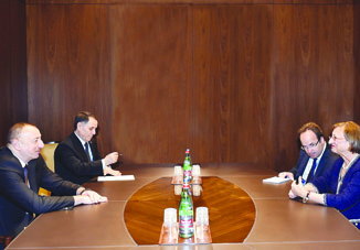 Президент Азербайджана Ильхам Алиев встретился с заместителем генерального секретаря Совета Европы