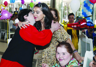 Лейла Алиева приняла участие в празднестве для детей, нуждающихся в особой заботе