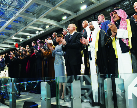 На Бакинском Олимпийском стадионе состоялась церемония официального открытия IV Игр исламской солидарности