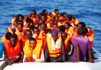 В Средиземном море с начала года погибли более 1,7 тыс. мигрантов и беженцев