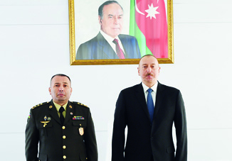 Президент Ильхам Алиев открыл в городе Ширван завод по производству боекомплектов для гранатометов револьверного типа