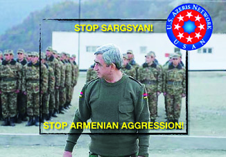 Сеть азербайджанцев США проводит кампанию в связи с убийством двух мирных жителей Азербайджана вооруженными силами Армении