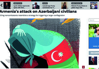 The Washington Times о нападении Армении на мирных жителей Азербайджана