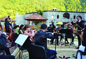 В Исмаиллы состоялся концерт Baku Chamber Orchestra