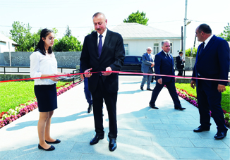 По инициативе Фонда Гейдара Алиева в Гахе построены новые ясли-детский сад