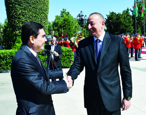 Официальный визит Президента Туркменистана Гурбангулы Бердымухамедова в Азербайджан