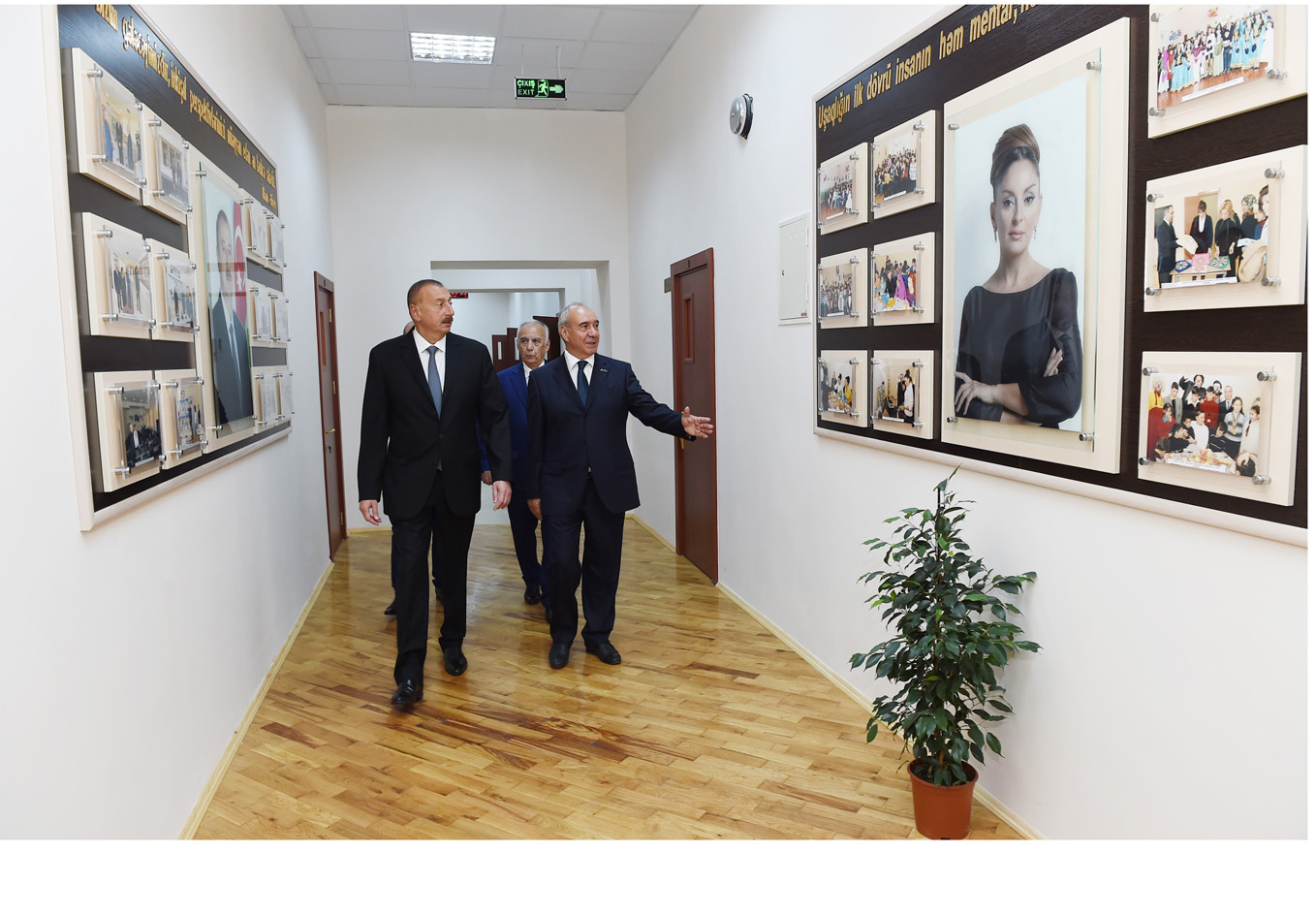 Президент Ильхам Алиев ознакомилсяс условиями, созданными в капитально отремонтированной спецшколе №268