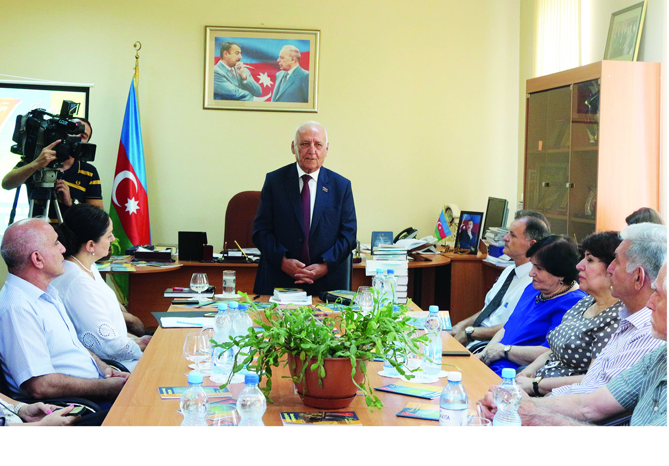 В Институте истории прошла презентация книг, написанных по инициативеПрезидента Азербайджана Ильхама Алиева