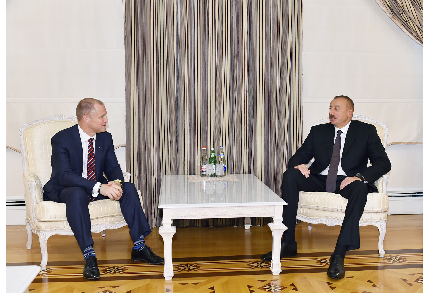Президент Ильхам Алиев принялделегацию во главе с исполнительным вице-президентом компании Statoil