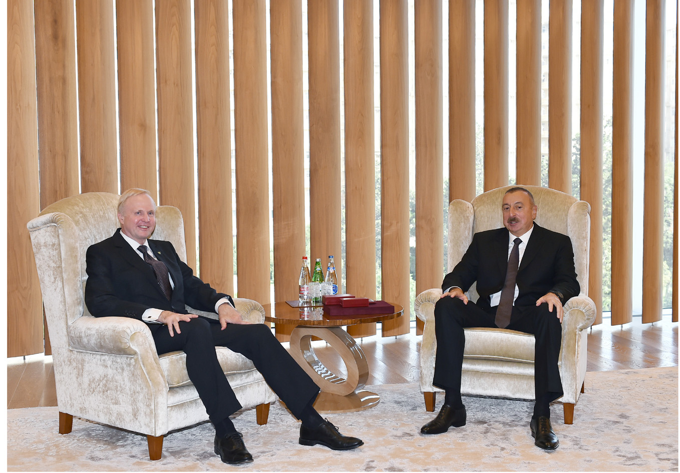 Президент Ильхам Алиев встретилсяс генеральным исполнительным директором компании ВР
