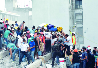 Число погибших при землетрясении в Мексике выросло до 286 человек