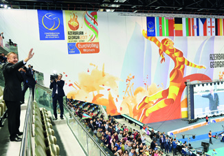 Азербайджанские волейболистки заняли четвертое место на чемпионате Европы
