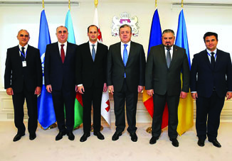 Премьер-министр Грузии встретился с министрами иностранных дел ГУАМ