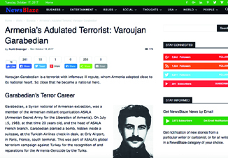 Известное американское издание написало о героизации террористов и нацистов в Армении