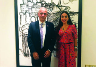 Лейла Алиева встретилась с резидентом-координатором ООН в Азербайджане Гуламом Исагзаи