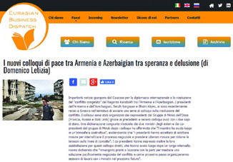 Итальянский аналитический портал пишет об армяно-азербайджанском конфликте