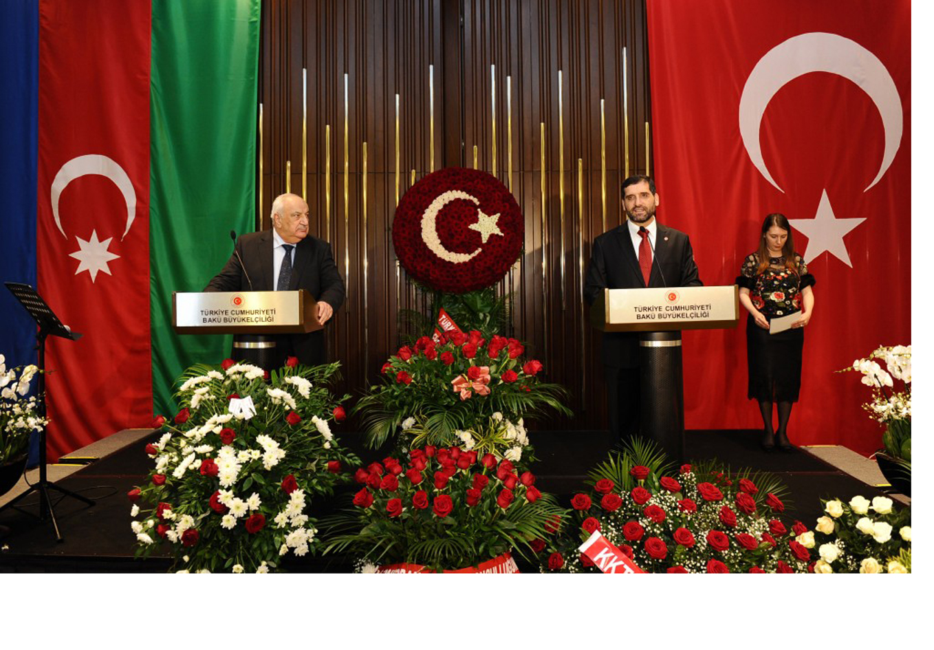 В Баку отмечен национальныйпраздник Турции