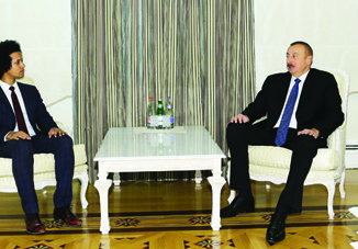 Президент Ильхам Алиев принял руководителя группы французско-азербайджанской дружбы Национальной Ассамблеи Франции