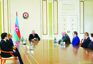 Президент Ильхам Алиев принял делегацию, в состав которой вошли победители командного чемпионата Европы по шахматам