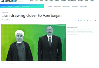 Сайт Al-Monitor: «Иран выбирает Азербайджан»