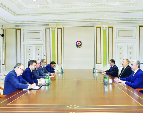 Президент Ильхам Алиев принял делегацию во главе с министром иностранных дел Бразилии