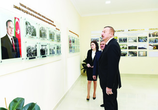 Президент Ильхам Алиев принял участие в открытии Тертерского историко-краеведческого музея