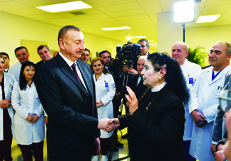Президент Ильхам Алиев: «Сегодня Азербайджан с точки зрения инфраструктуры здравоохранения занимает передовое место в мире»