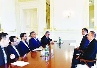 Президент Ильхам Алиев принял министра связи и информационных технологий Ирана