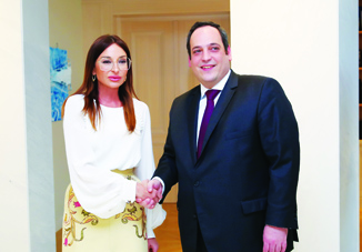 Первый вице-президент Мехрибан Алиева встретилась с заместителем генерального секретаря Международного бюро выставок
