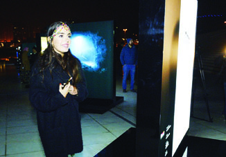 В парке Центра Гейдара Алиева состоялось открытие фотовыставки Red Bull Illume