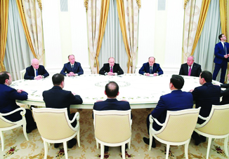 Президент России встретился с руководителями органов безопасности и спецслужб государств СНГ