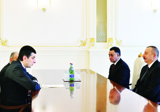 Президент Ильхам Алиев принял заместителя премьер-министра — министра внутренних дел Грузии