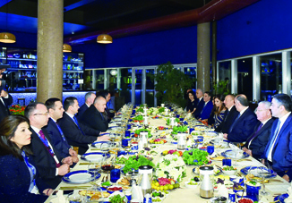 Состоялся совместный ужин Президента Ильхама Алиева и премьер-министра Бойко Борисова