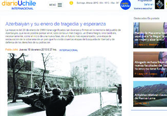На сайте чилийского радио размещена обширная статья о трагедии 20 Января