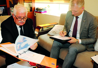 Представитель Европейского Союза в Азербайджане побывал в МЕФП