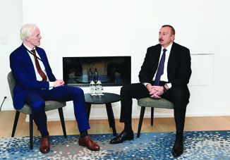 Состоялась встреча Президента Ильхама Алиева с вице-президентом компании Microsoft
